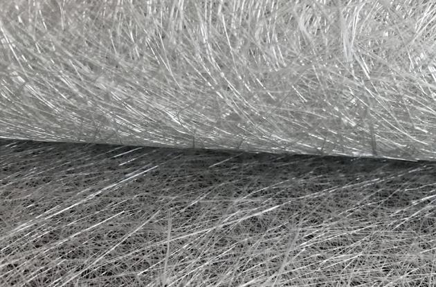 Klaaskiust hakitud kiudumati tüübid